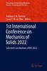 Книга 1st International Conference On Mechanics of Solids 2022 : Selected Contributions of MS 2022