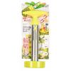 PEARL METAL Pineapple Rolling Cutter, Yellow, 24.5cm Long X 11cm Wide X 8.7cm Deep, Gadgetcon CC-1232
