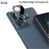 Для Moto Edge 50 Fusion 5G Glass IMAK High Definition Glass Lens Film Black Version