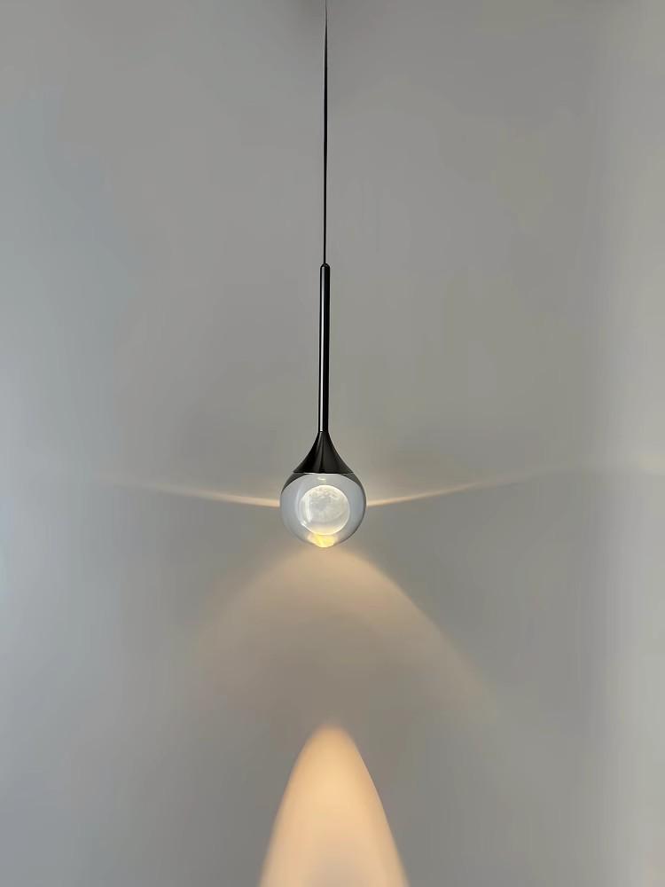 Современный минималистичный хрустальный подвесной светильник для спальни, столовой и гостиной