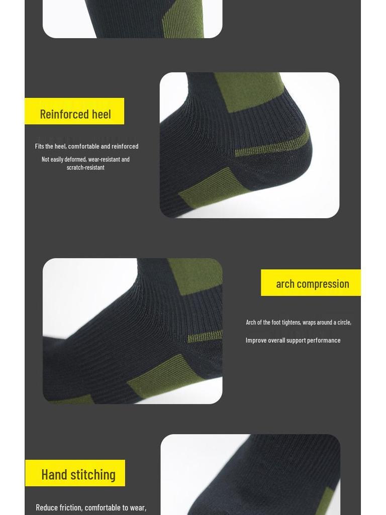Custom Waterproof Over-the-Knee Sports Socks for Outdoor and Adventure Activities