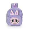 New Children's Backpack Manufacturers Wholesale Large Capacity Fluffy Backpack Rabub Plush Toys