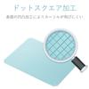 ELECOM Mouse XL Smooth Adhesive Pad, Large, Size, Silicone, Coating, Non-Slip Type, Blue, MP-SR01BU