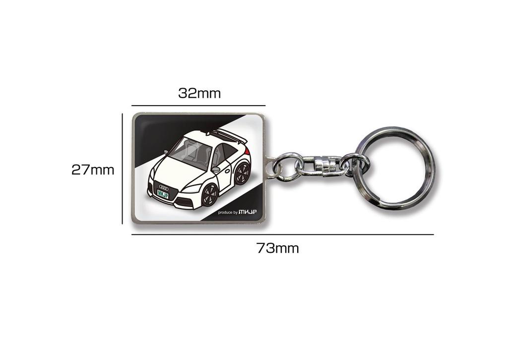 MKJP Custom Keychain, Daihatsu Miracle LA360S, Base: White, White