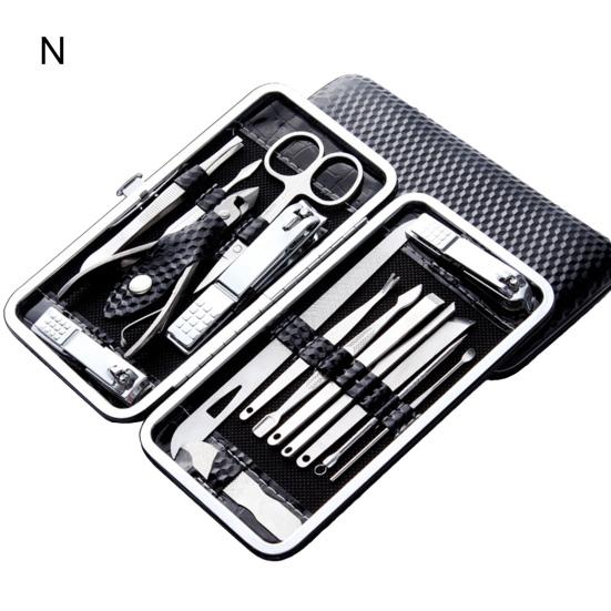 1 Set Stainless Steel Nail Clipper Plating Procedures Stylish Toenail Fingernail Manicure Cutters