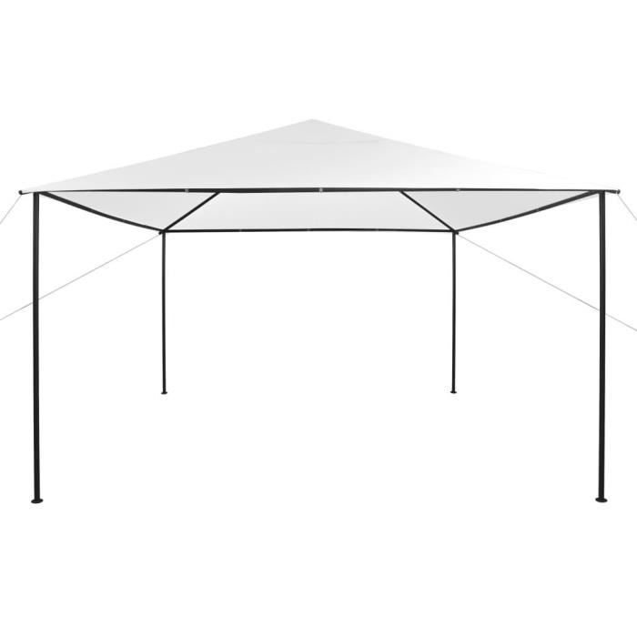 Belvédère - vidaXL - 4x4x2,7 m - Acier - Tissu Oxford - Résistant aux UV