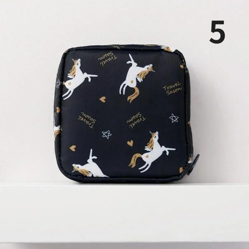 New Women Tampon Storage Bag Sanitary Pad Pouch Napkin Cosmetic Bags Organizer Ladies Makeup Bag Girls Tampon Holder Organizer