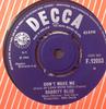7inch Record BABBITY BLUE - Don't Make Me (Fall In Love With Yo F12053 Decca 1965 UK Pop Used