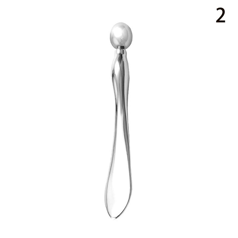 2in 1 Face Eye Massage Stick Eye Cream Applicator For Anti Wrinkle Dark Circles Facial Lifting Mixing Spatulas Scoop Mini Spoon