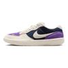 Nike SB Force 58 Износостойкие Дышащие Низкие Кеды для Скейтборда Мужские Бежевые Фиолетовые Кеды для Скейтборда DV5477-403