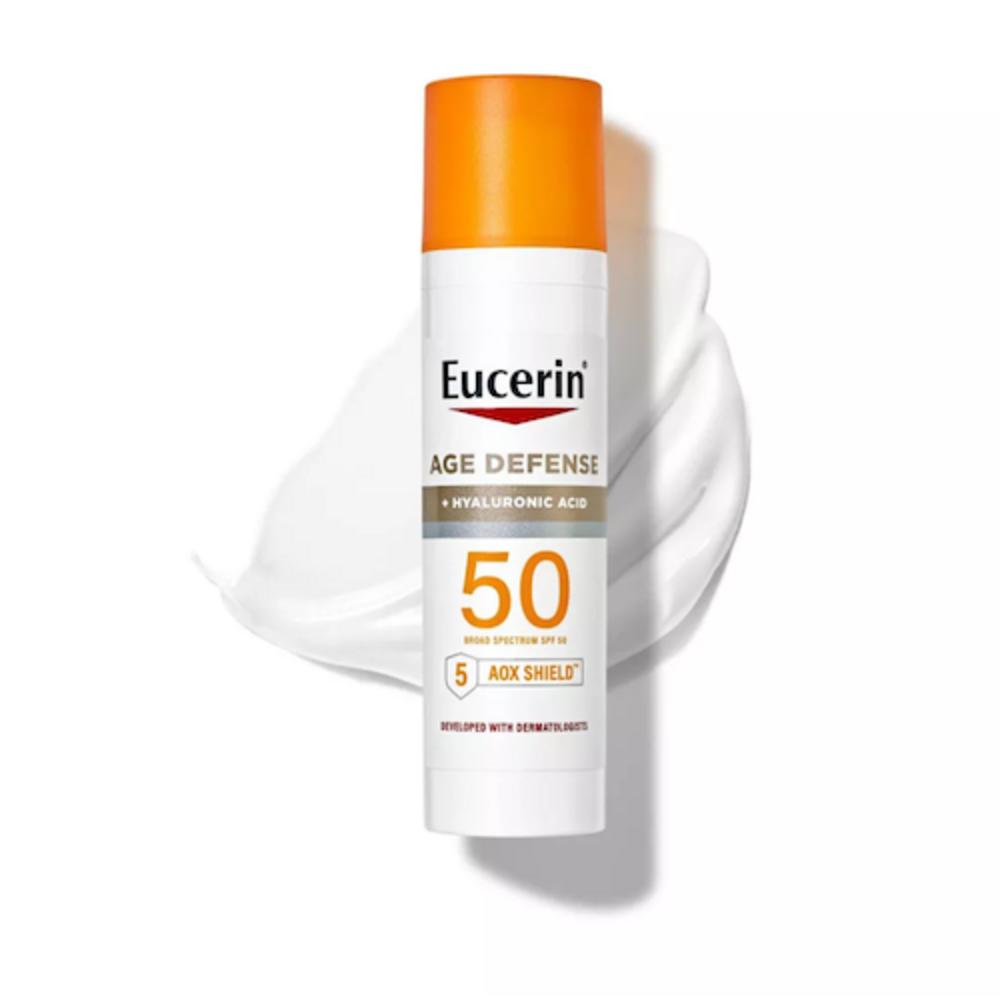 Eucerin Антивозрастной солнцезащитный крем для лица с гиалуроновой кислотой SPF 50 75 мл, 1 шт.