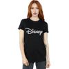 Disney Womens/Ladies Mickey Mouse Logo Head Cotton Boyfriend T-Shirt