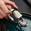 Household garlic masher for pressing garlic in kitchen thickened zinc alloy manual pull multifunctional garlic masher