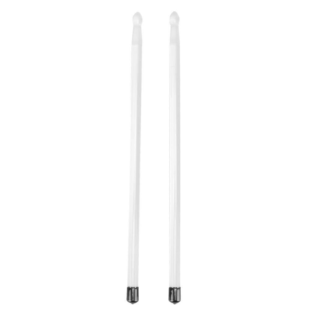 2 шт. Яркие барабанные палочки Акриловые прозрачные барабанные палочки для джазовых барабанов Сценическое выступление