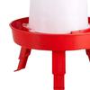 Chicken Feeder Foldable Legs Design Chicken Waterer Large Capacity Poultry Water Feeder for Home Farm Yard