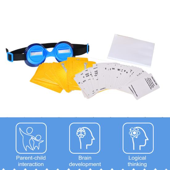 1 комплект перевернутой игры-вызова, креативная настольная игра с очками для домашних вечеринок, фестивалей, улицы