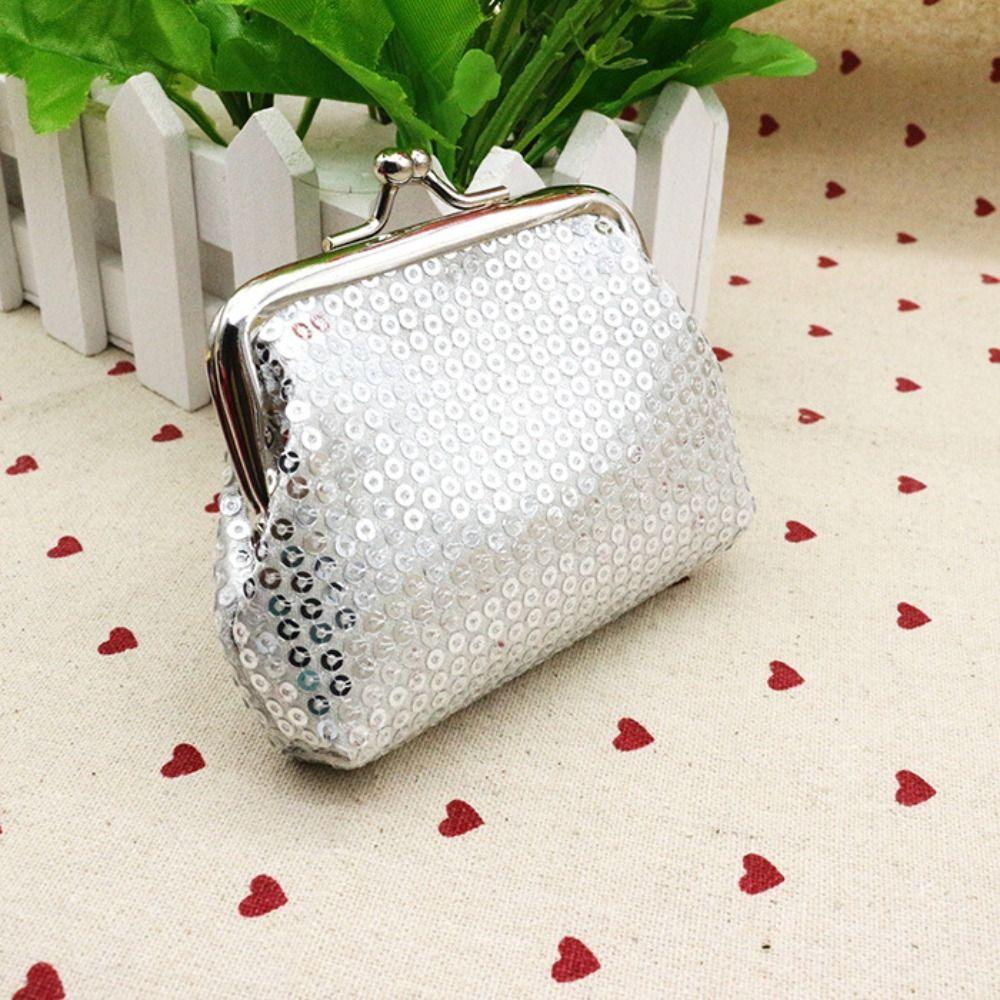 Sequin Coin Purse Cosmetics Lipstick Wallet Durable Storage Bag