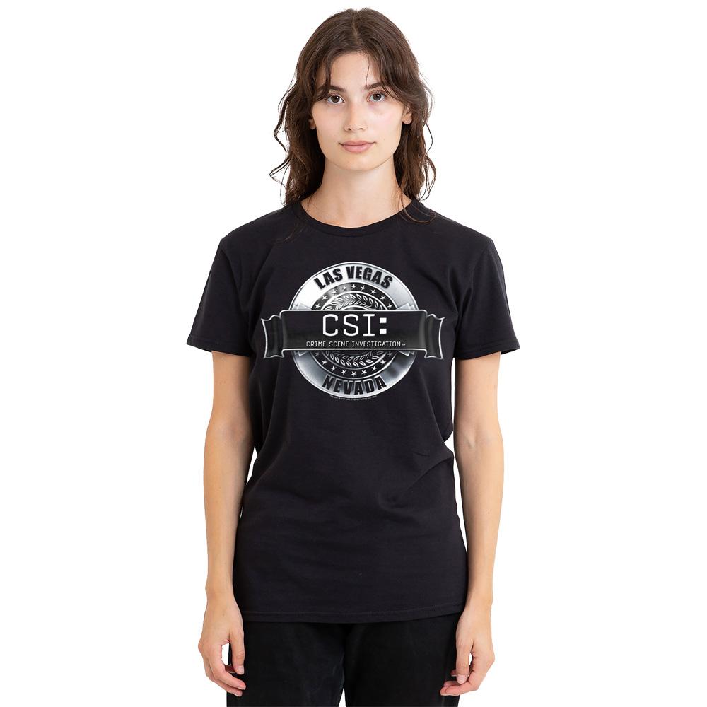 CSI Unisex Adult Rendered Logo T-Shirt