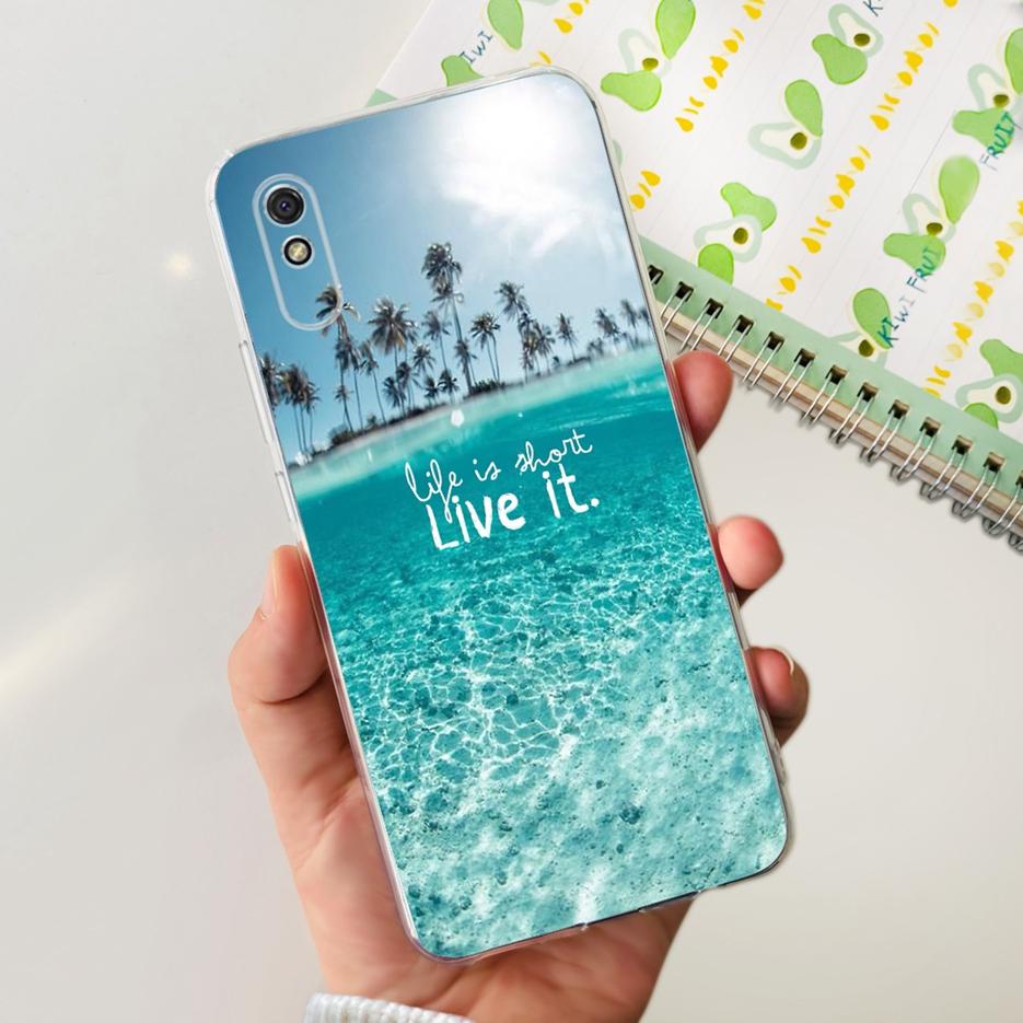 Для Xiaomi Redmi 9A Чехол Redmi 9AT Стильный Расписной Чехол Прозрачный Силиконовый Чехол для Телефона Для Xiaomi Redmi 9A Sport Redmi9A T Мягкие Чехлы