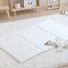 Nishikawa Nap Nap Nursery Made in Nap Mat 47727 Star Nap Futon, моющийся, футон, детский сад, школа, Япония, узор/белый [700]