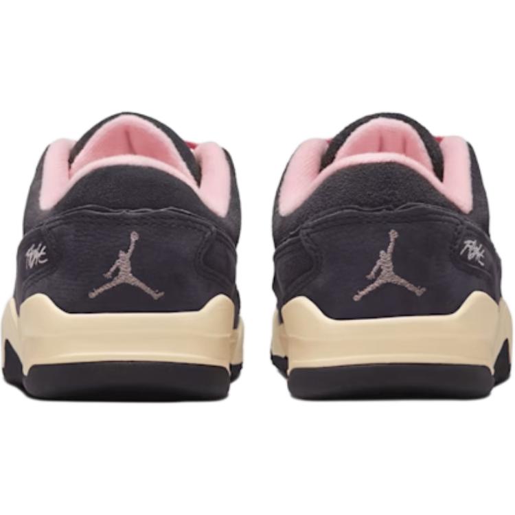 Jordan Flight Court Fashion Удобные Прочные Низкие Детские Баскетбольные Кроссовки Унисекс баскетбольные кроссовки Коричневые Розовые HF3333012
