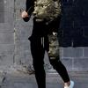 2-Piece Leopard Print Casual Set - Sweatsuits with Long Sleeve Waist Drawstring Sweatpants for Comfortable Spring and Fall Fashion