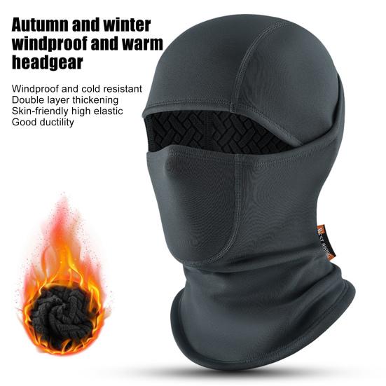 Балаклава для холодной погоды, лыжная подушка для лица, зимняя термоподушка, ветрозащитная флисовая подушка, теплая для спорта на открытом воздухе