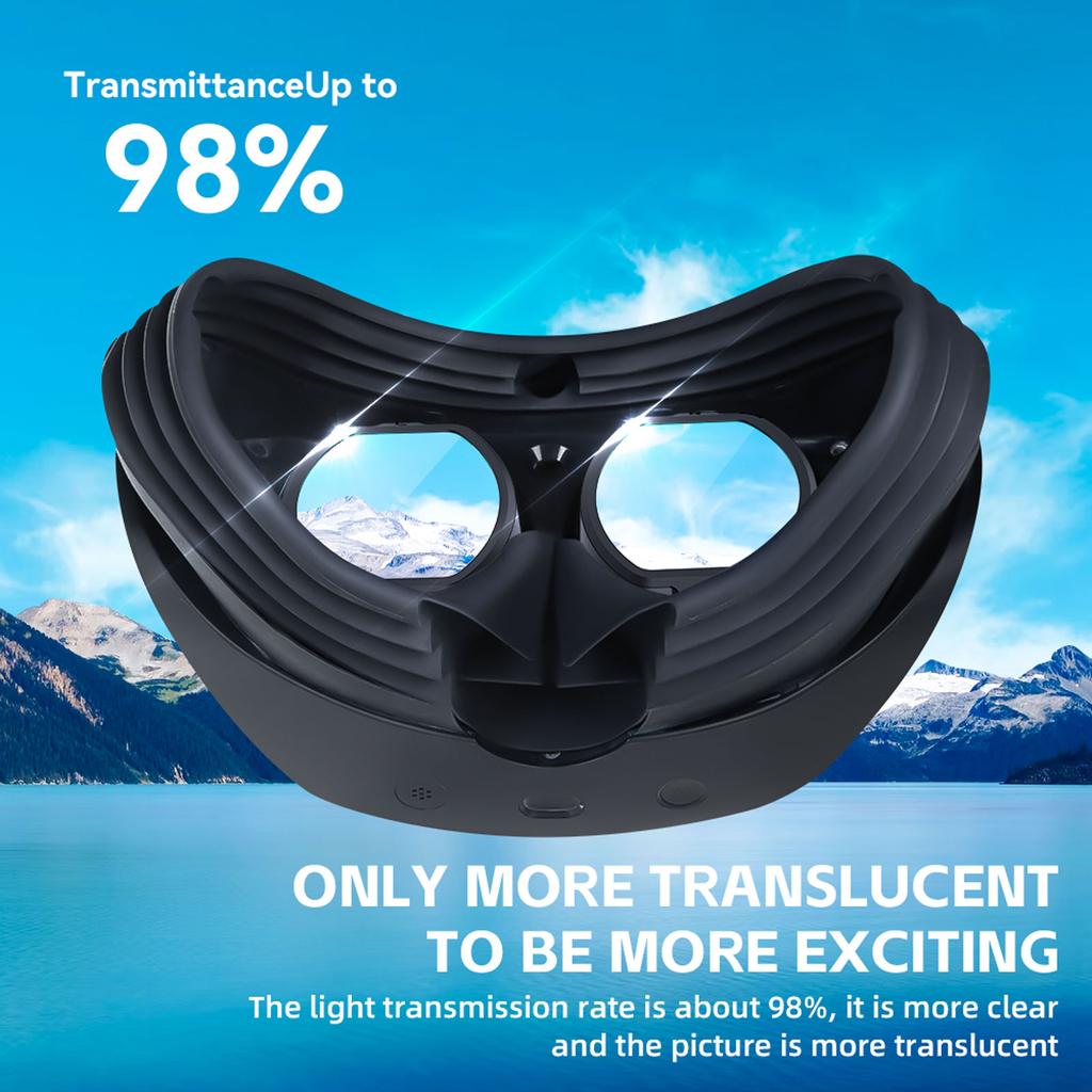 2 шт. Кольца-прокладки для VR-очков, кольца для защиты линз от царапин для очков PS VR2 VR, оправа для очков для миопии VR, легкая оправа