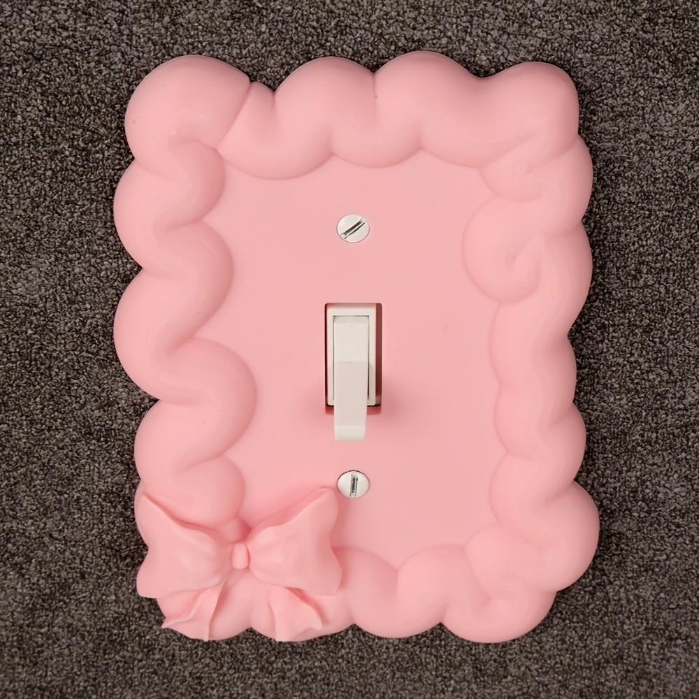 3D Printed Switch Stickers Self-Adhesive Switch Frame Cover Switch Protective Cover Wall Mounted