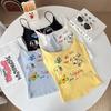 Summer Korean Tank Tops Women Ladies Cute Cartoon Print Camis Top Tank Women Sexy Slim Camisole Vest For Womam