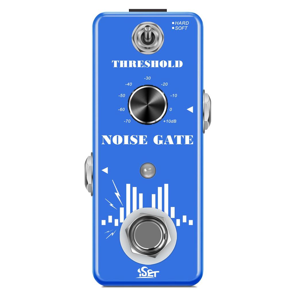 ISET NOISE GATE Noise Gate Effector Guitar Pedal 2 Modes NOISE KILLER