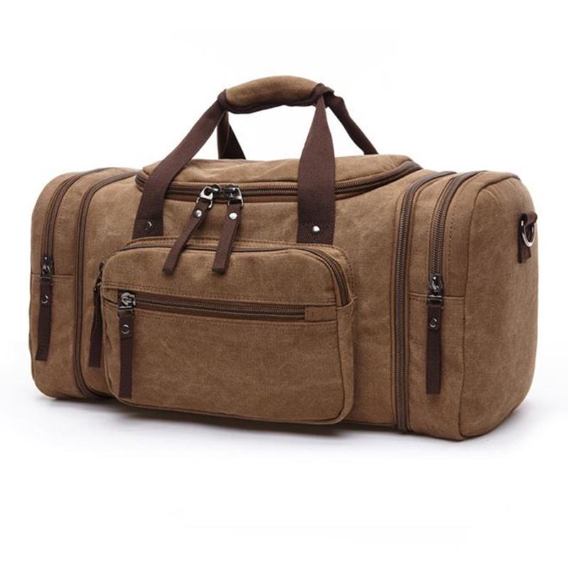 Холщовая дорожная сумка