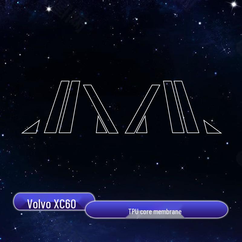 Защитная пленка на центральную стойку окна Volvo S90/XC60/XC90/S60/V60/XC40