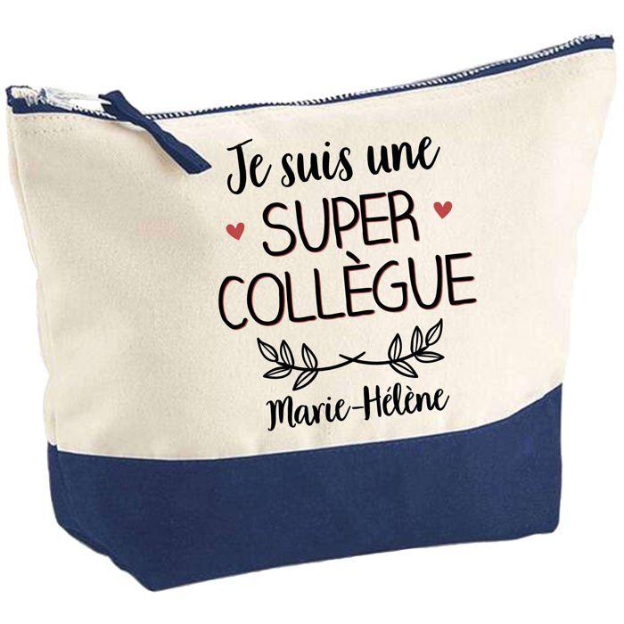 Trousse de maquillage - PLANETEE - Marie-Hélène Super Collègue - Grand format - Coton - Impression HD (France)
