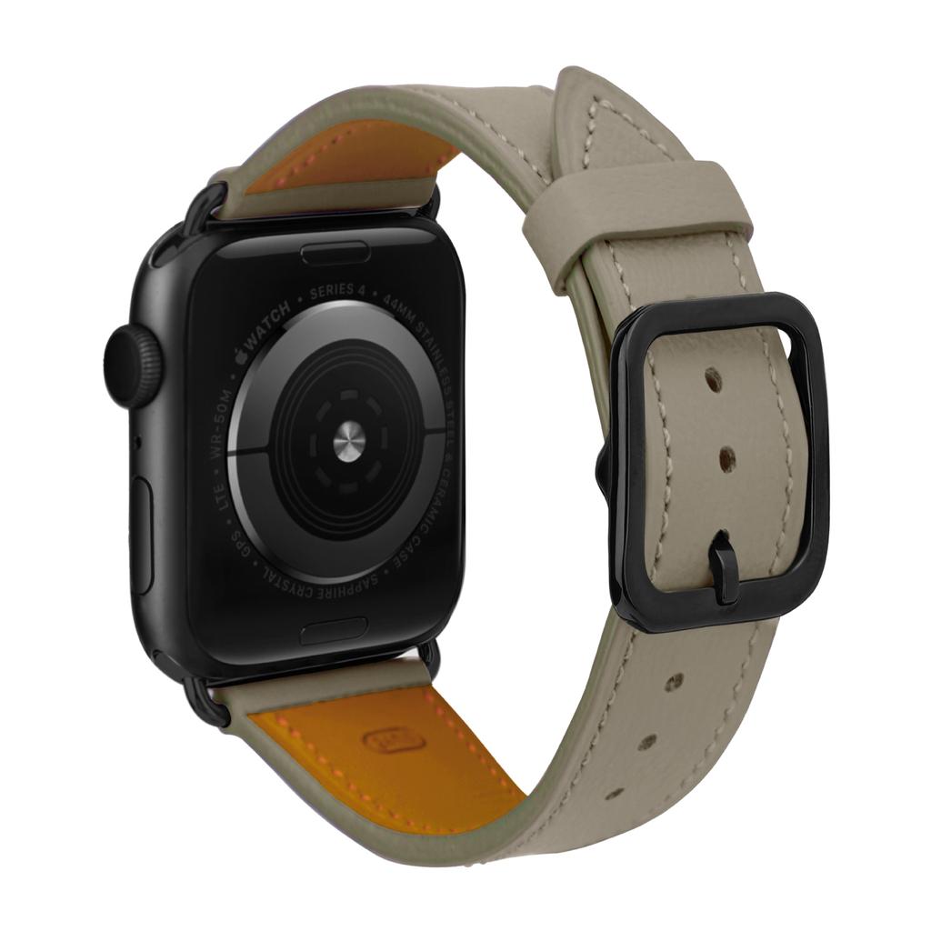 Простой кожаный ремешок для часов первого слоя 49 мм, замена для Apple Watch Ultra всех серий, премиальный аксессуар для браслета