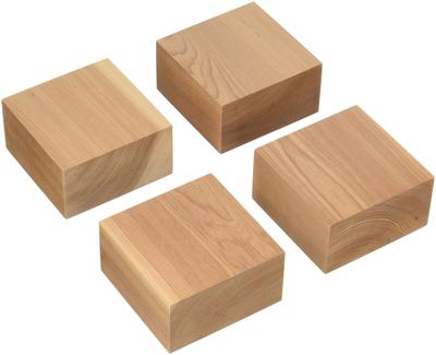Yamamoto Onkyo Kogei Набор из 4 деревянных блоков для больших колонок BB50/4P BB50-4P