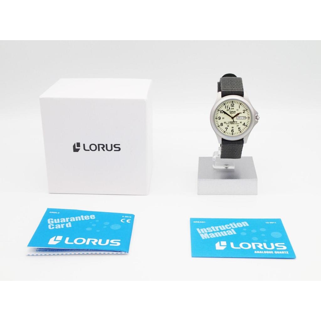 Б/у SEIKO LORUS Кварцевые Часы Lumibrite Темно-серые Военные Часы Seiko LORUS Кварцевые Часы Lumibrite Темно-серые Военные Часы Водонепроницаемость 100м
