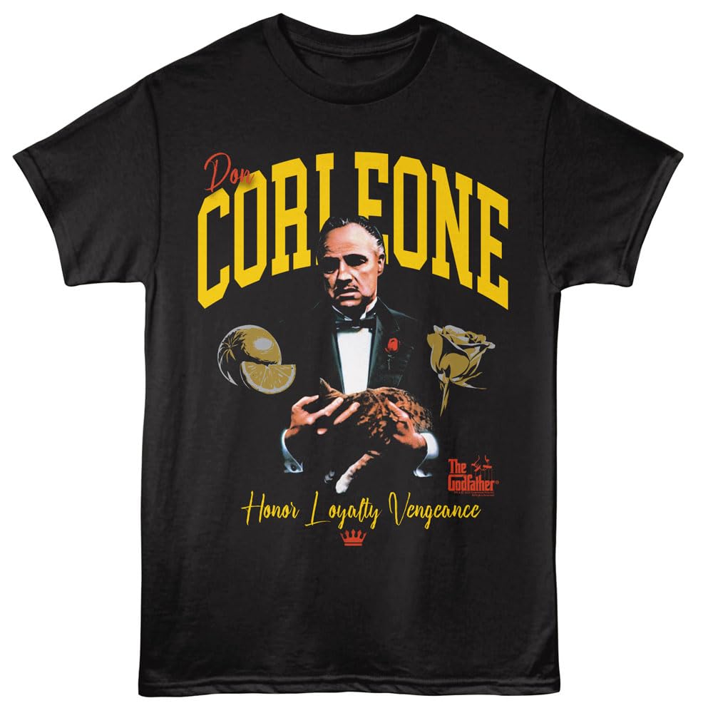 Summer The Godfather TShirt Unisex Classic Gangster Movie Graphic Short Sleeve Casual Streetwear Loose Fit Retro Film Fan Tee