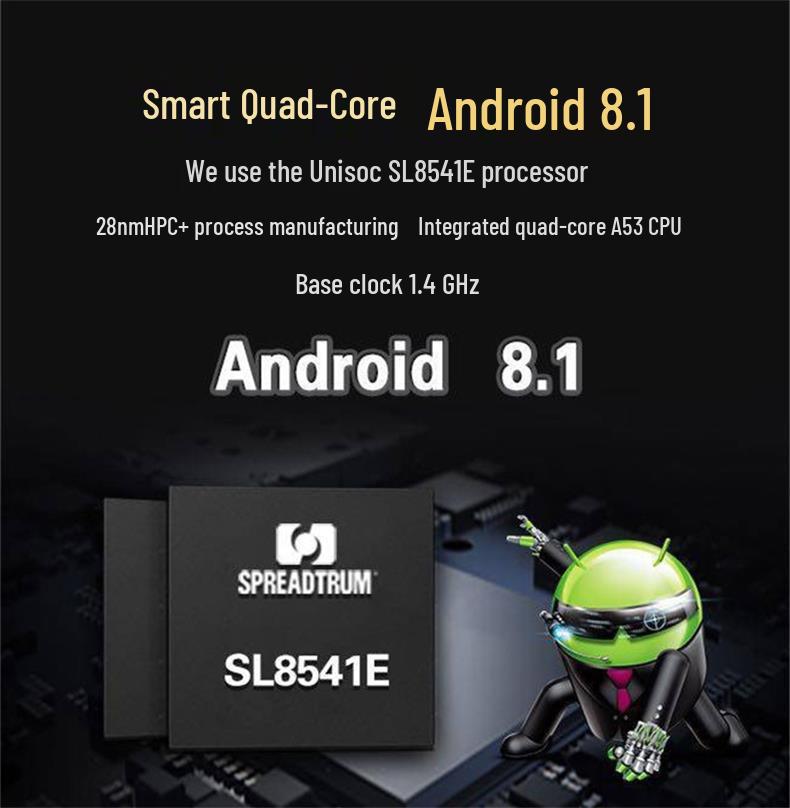 12" Android 8.1 Rearview Mirror Dash Cam with Dual Lens & 4G RAM AR Navigation.