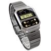 CASIO A100WEGG-1A2 retro design digital watch men's international model black x gold