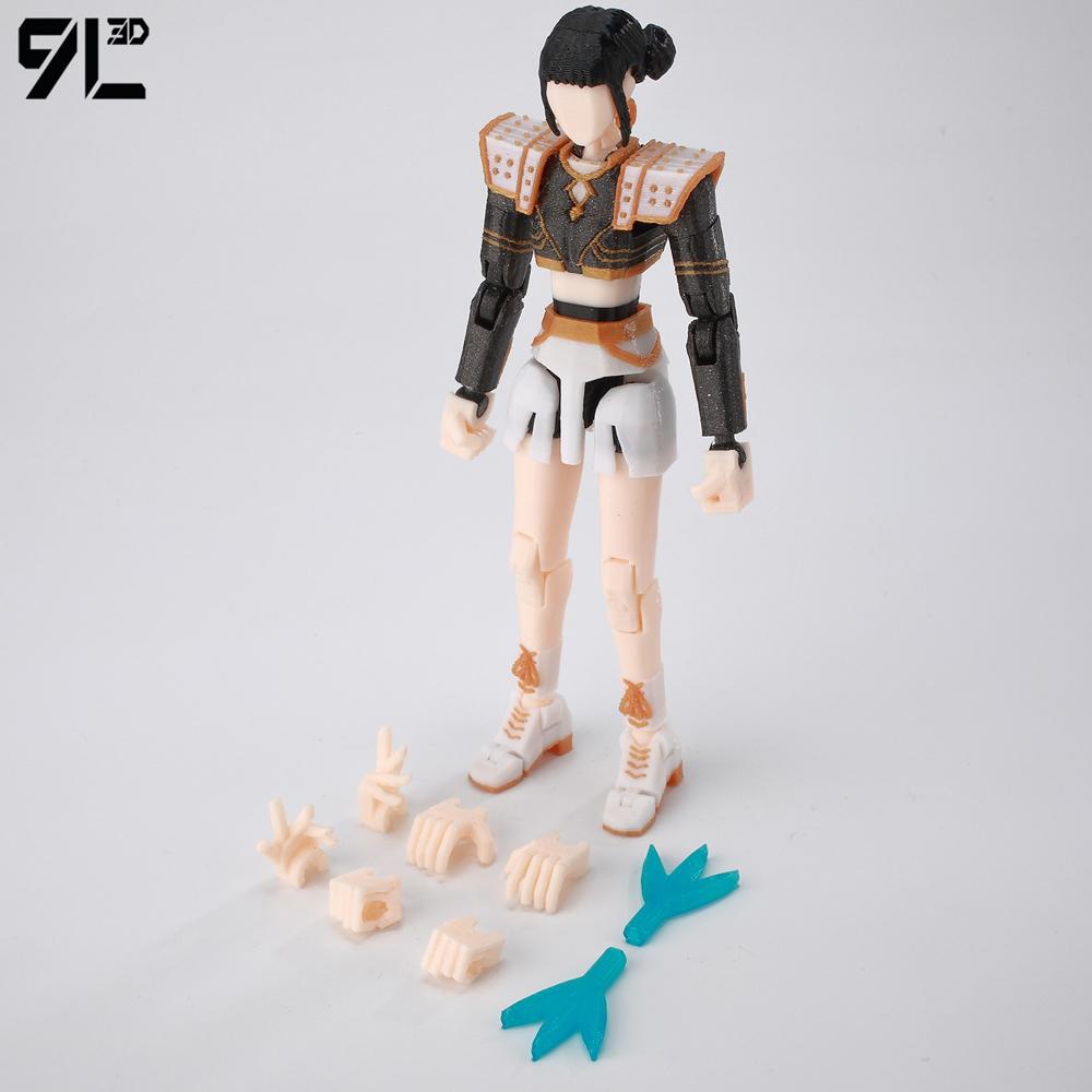 9L3D Dummy13 Фигурка из игры ужасов Реалистичная аниме-модель Игрушки Сочлененные суставы Классический Коллекционный Настольный орнамент Подарок-сюрприз