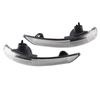 Pair of Rearview Wing Mirror Indicator Lens Turn Signal Light Cover 1538488 Fit for Ford Focus