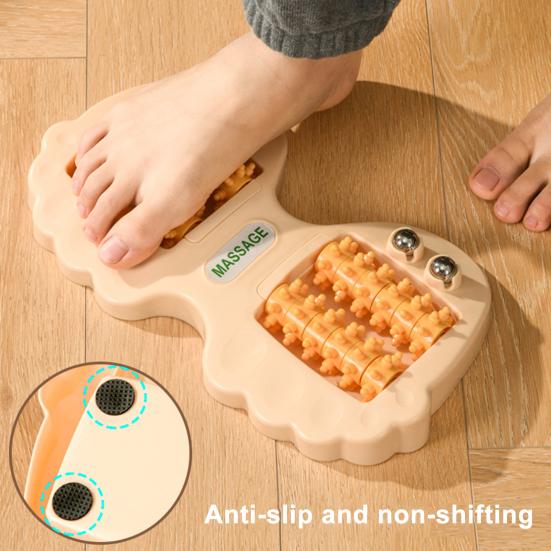 Foot Massager Roller with Magnetic Pressure Points Plantar Fasciitis Muscle Sore Foot Arch Pain Relief Deep Tissue