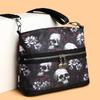 Waterproof Oxford Cloth Handbag Fashion Ghost Pattern Crossbody Bag Women Shoulder Bag Student School Bags Satchel