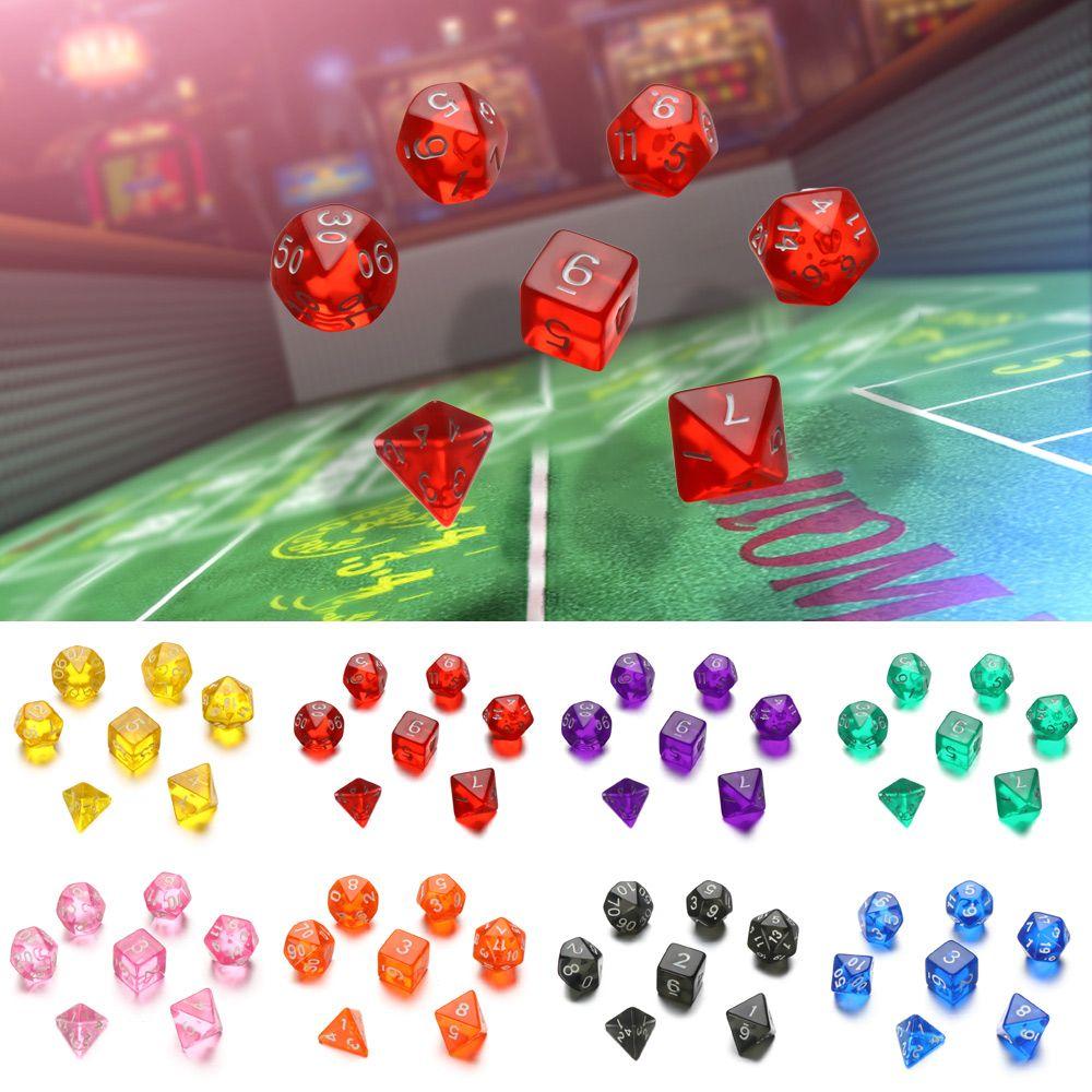 Multifaceted Party Supplies Leisure Entertainment Toys Game Accessory Board Game Dice Set