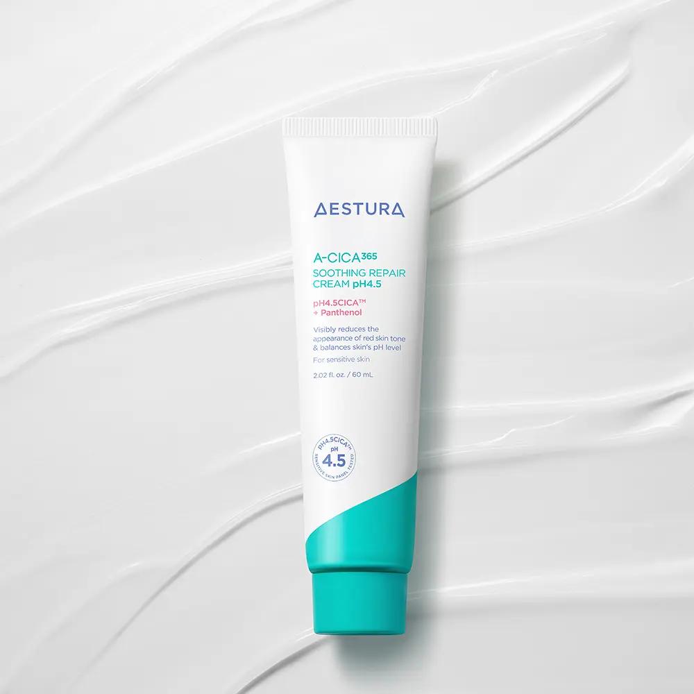 AESTURA A-Cica 365 Repair Cream pH 4.5 – Sensitive Skin Barrier Repair & Soothing Cream 60ml