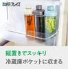 Бутылка для воды Wahei Freiz RH-1746 1 л, синяя, с широким горлышком и градуировкой, идеально подходит для кувшинов, холодильников и любых мест для бутылок