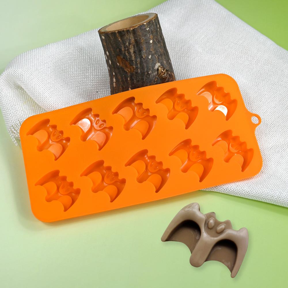 Силиконовая форма для шоколада в виде тыквы на Хэллоуин своими руками, мини-привидение, бисквитные конфеты, принадлежности для выпечки, форма для свечей, инструменты для украшения торта