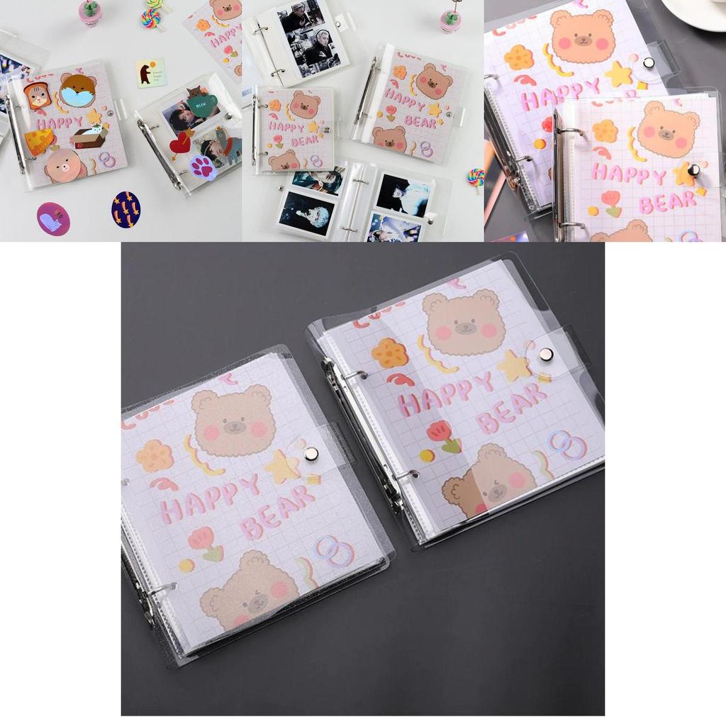 Прочный ПВХ-альбом для фотокарточек с 50/100 карманами для максимальной защиты фотографий