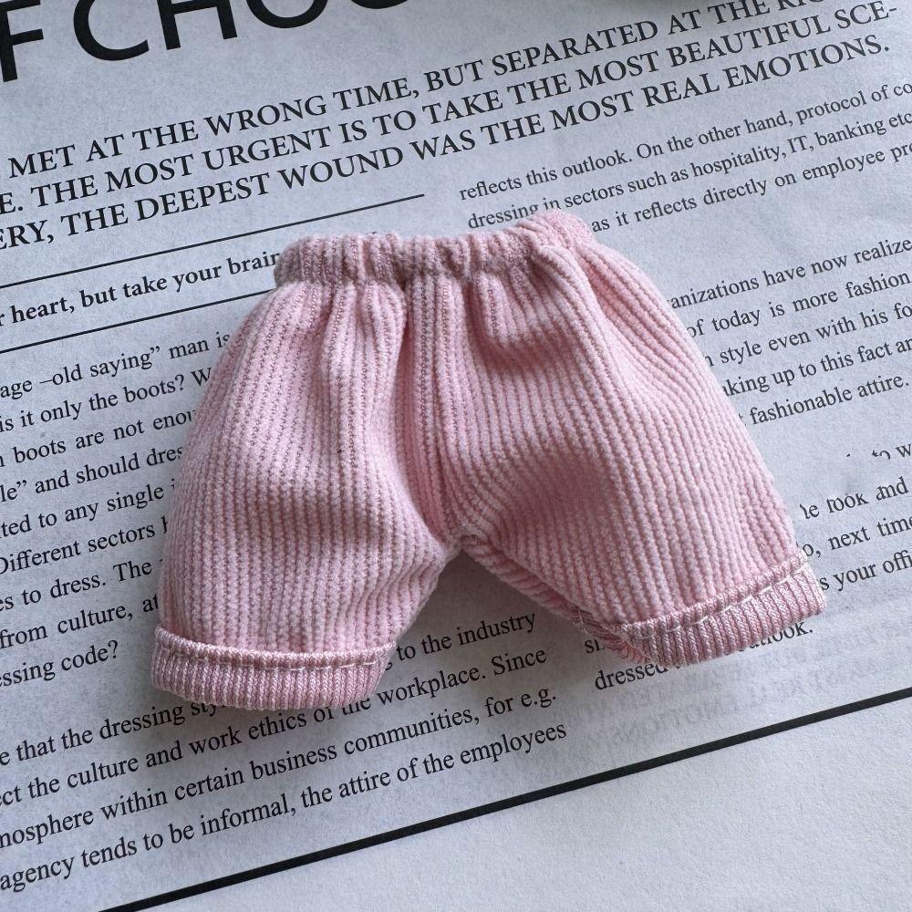 Fashion Doll Jeans Shirt Multistyles Pants Trousers Clothes Cotton Doll Suit  for 10cm Cotton Doll